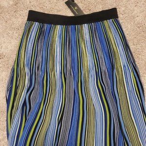 Worthington Zoey Striped Skirt